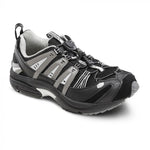 Dr Comfort Mens Performance Athletic Shoe - Black / Grey