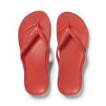Kids Archies High Arch Thongs - Coral