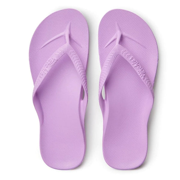 Archies High Arch Thongs - Lilac