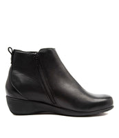 Ziera Shanghai Leather Boot - Black
