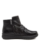 Ziera Shayne Leather Boot - Black