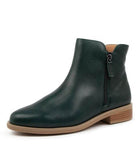 Ziera Skylars XF Leather Boot - Forest Green